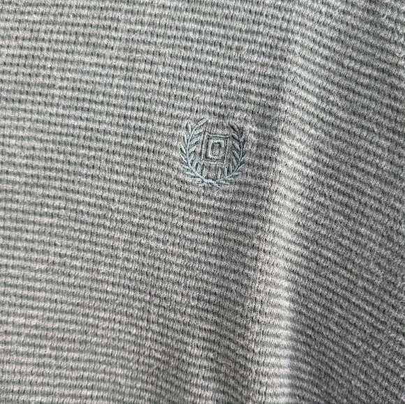 Chaps Green Quarter Zip Sweater Large - Picture 2 of 4